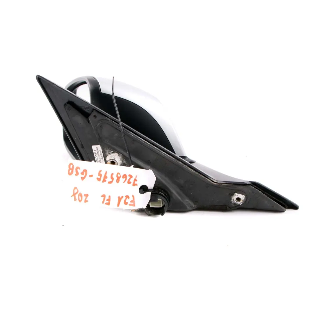  Wing Mirror BMW F21 F22 Door Left Power Fold N/S Auto Dip Glacier Silber Silver - SKU rhd-7268575-GSB - Part number 7268575