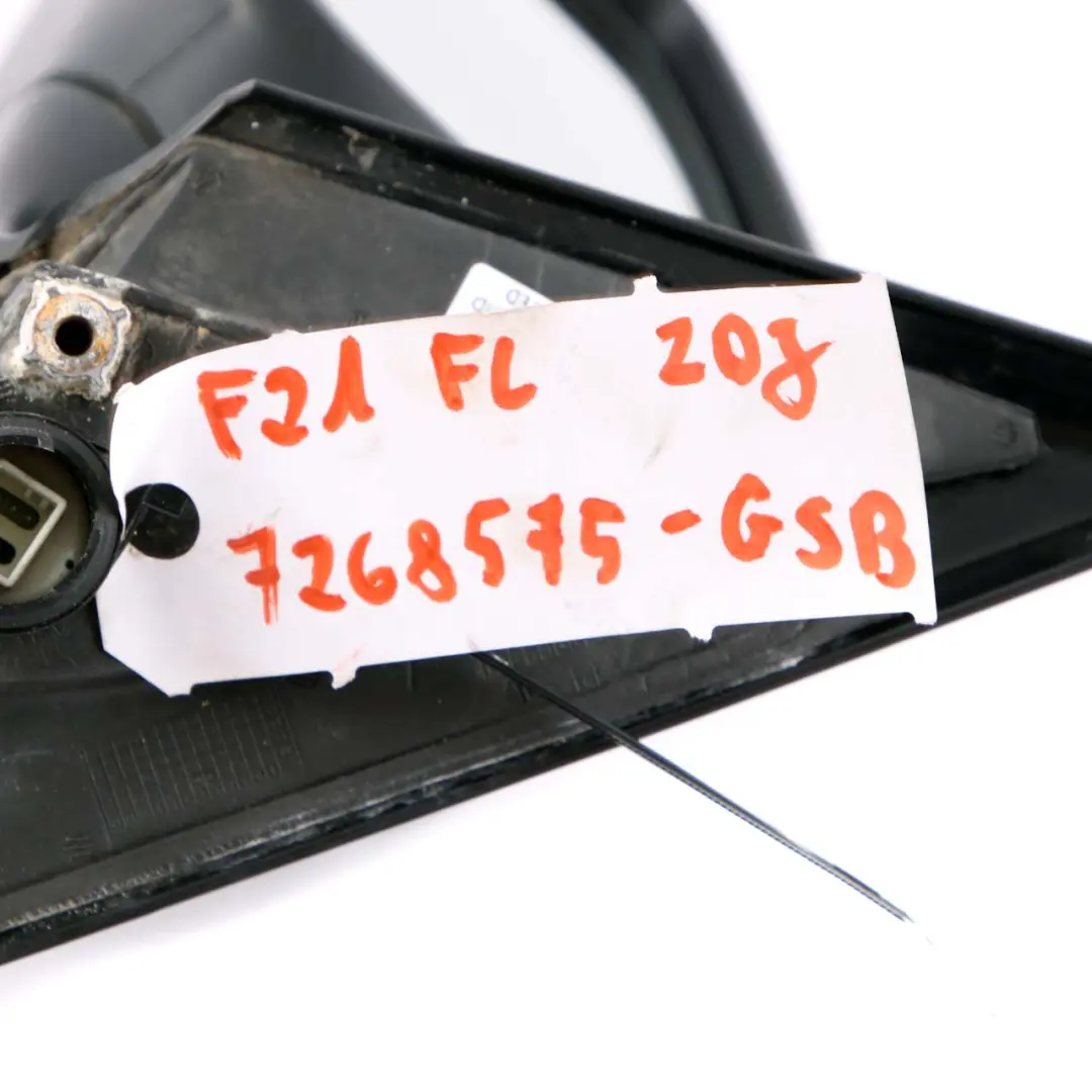 Wing Mirror BMW F21 F22 Door Left Power Fold N/S Auto Dip Glacier Silber Silver to with Part number 7268575 Wing Mirror BMW F21 F22 Door Left Power Fold N/S Auto Dip Glacier Silber Silver - SKU rhd-7268575-GSB - Part number 7268575