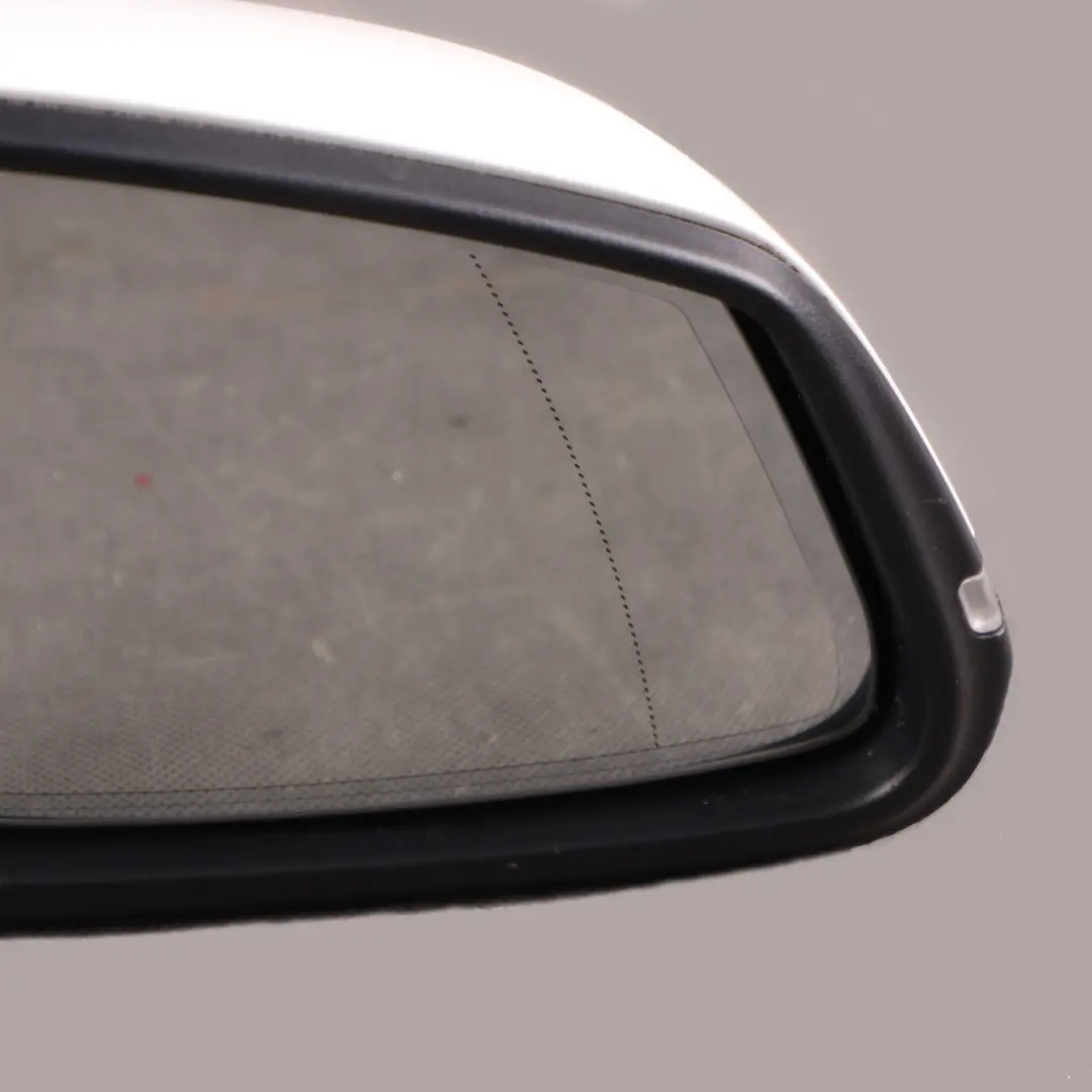 BMW F21 F22 Right Heated Wing Mirror O/S Auto Dip Alpinweiss White - SKU rhd-7268576-AW - Part number 7268576