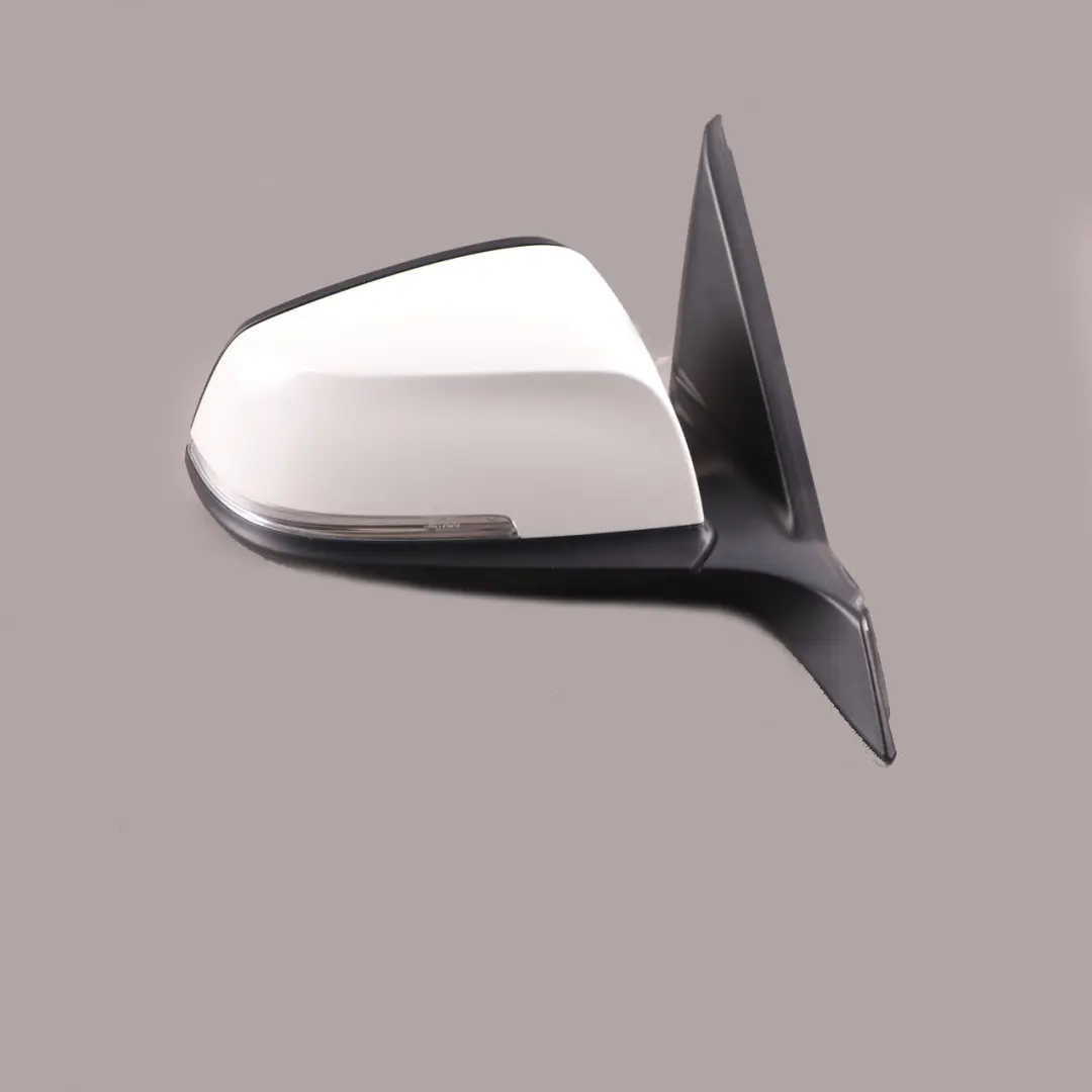 Right Heated Wing Mirror O/S Auto Dip Alpinweiss White to BMW F21 F22 with Part number 7268576 BMW F21 F22 Right Heated Wing Mirror O/S Auto Dip Alpinweiss White - SKU rhd-7268576-AW - Part number 7268576