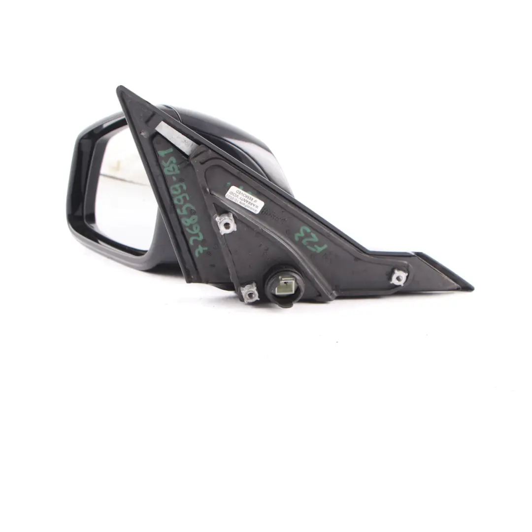 Wing Mirror BMW F21 F22 Left N/S High Gloss Trim Black Sapphire Metallic - 475 to with Part number 7268599 Wing Mirror BMW F21 F22 Left N/S High Gloss Trim Black Sapphire Metallic - 475 - SKU rhd-7268599-BS1 - Part number 7268599