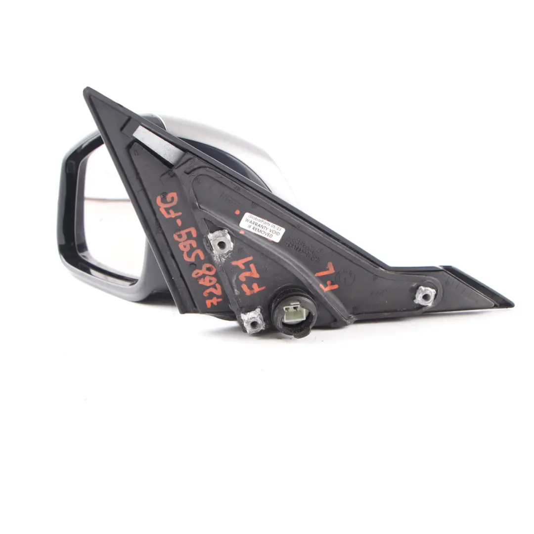 Wing Mirror BMW F21 F22 F23 Left N/S High Gloss Ferric Grey II 5 Pins to with Part number 7268599 Wing Mirror BMW F21 F22 F23 Left N/S High Gloss Ferric Grey II 5 Pins - SKU rhd-7268599-FGII - Part number 7268599