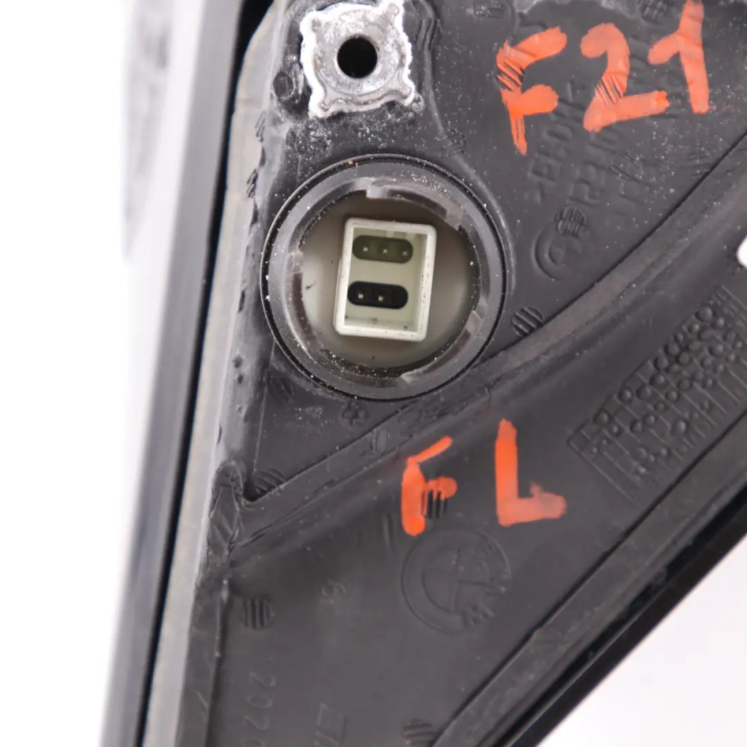 Wing Mirror BMW F21 F22 F23 Left N/S High Gloss Ferric Grey II 5 Pins to with Part number 7268599 Wing Mirror BMW F21 F22 F23 Left N/S High Gloss Ferric Grey II 5 Pins - SKU rhd-7268599-FGII - Part number 7268599