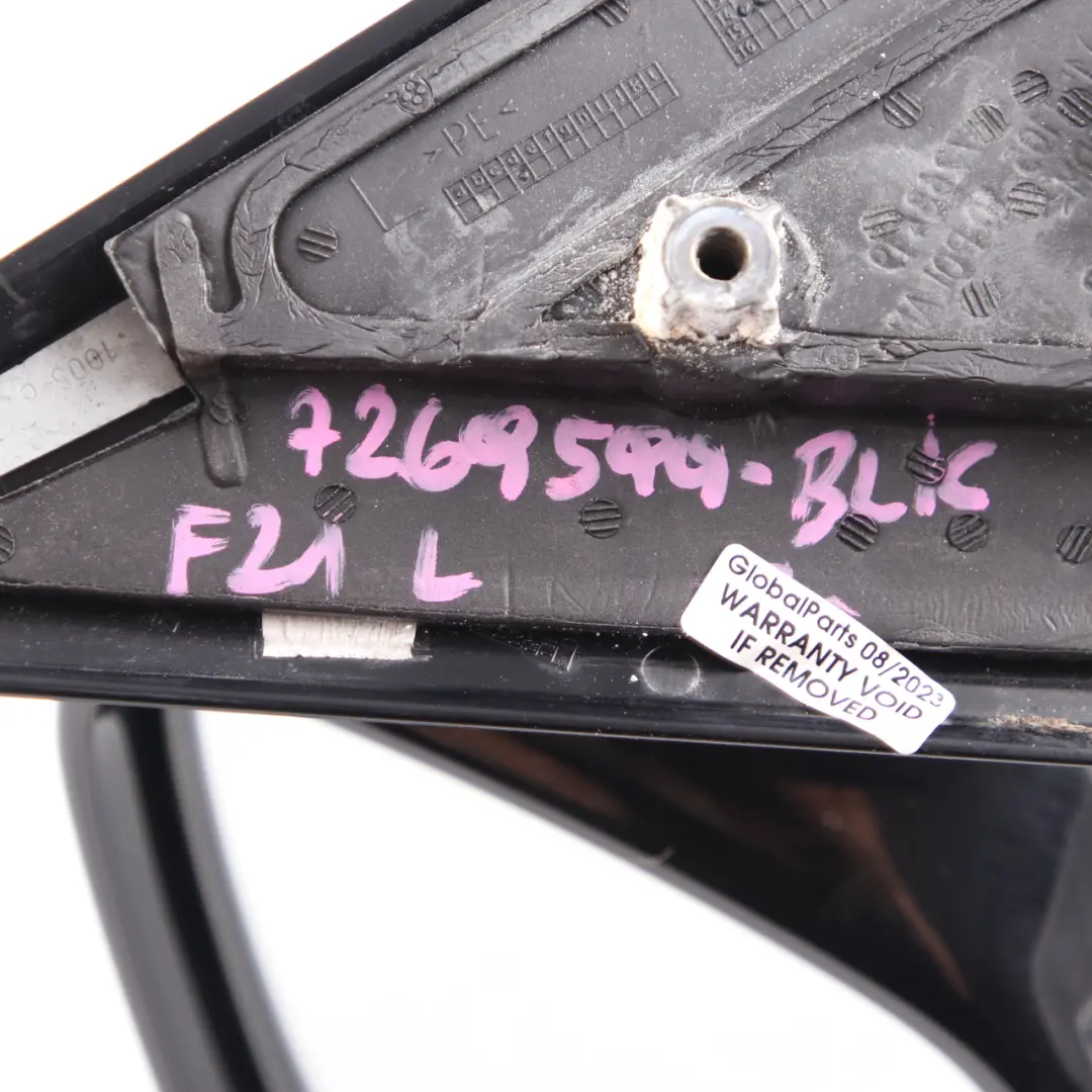 Left Wing Mirror N/S High Gloss Schwarz 2 Black 668 to BMW F21 F22 with Part number 7268599 BMW F21 F22 Left Wing Mirror N/S High Gloss Schwarz 2 Black 668 - SKU rhd-7268599-SCH1 - Part number 7268599