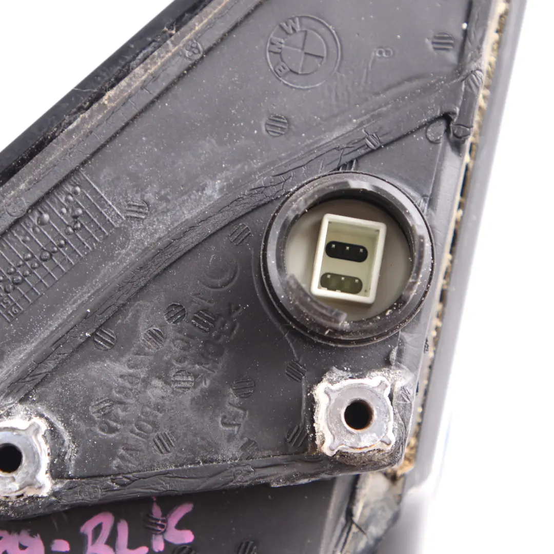 BMW F21 F22 Left Wing Mirror N/S High Gloss Schwarz 2 Black 668 - SKU rhd-7268599-SCH1 - Part number 7268599