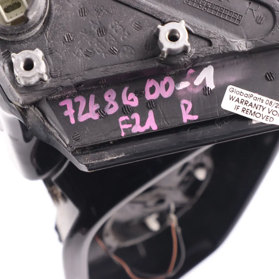 Wing Mirror BMW F21 F22 F23 Door Right O/S Heated Outside High Gloss 6 Pins to with Part number 7268600 Wing Mirror BMW F21 F22 F23 Door Right O/S Heated Outside High Gloss 6 Pins - SKU rhd-7268600-1 - Part number 7268600