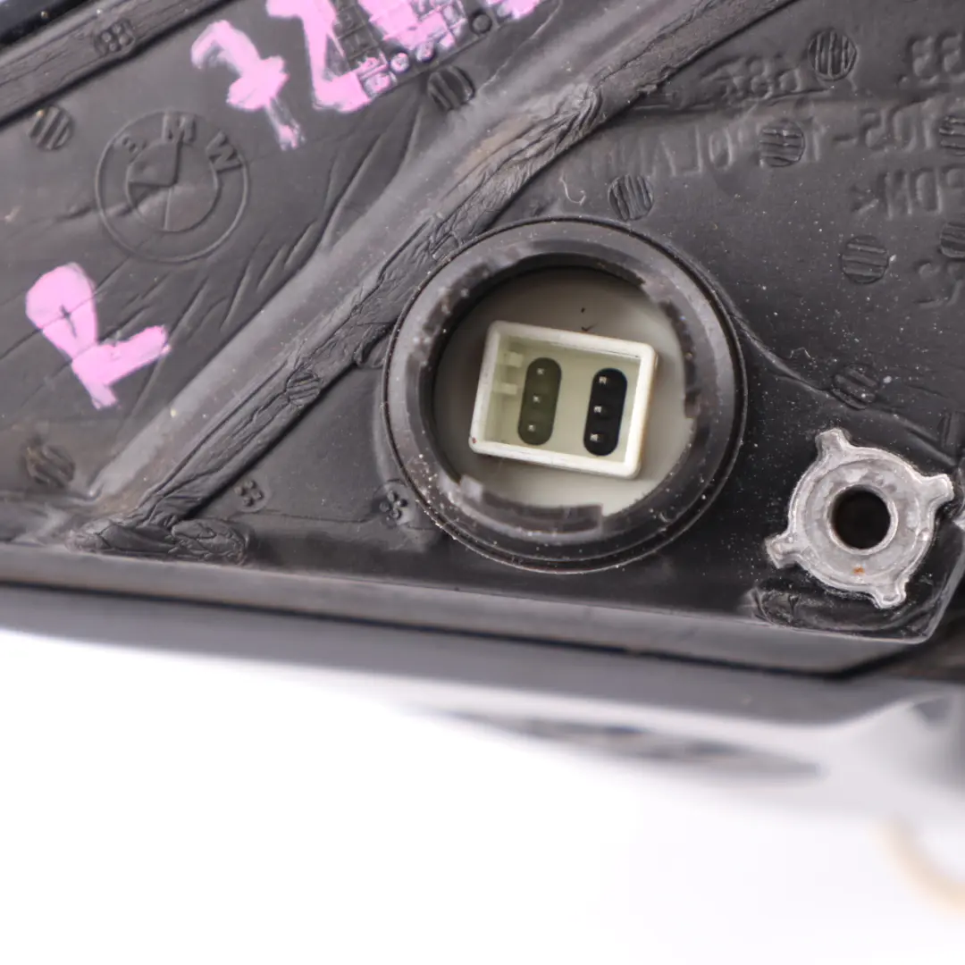 Wing Mirror Base BMW F21 F22 F23 Door Right O/S Carrier Heated High Gloss 6 Pins to with Part number 7268600 Wing Mirror Base BMW F21 F22 F23 Door Right O/S Carrier Heated High Gloss 6 Pins - SKU rhd-7268600-2 - Part number 7268600