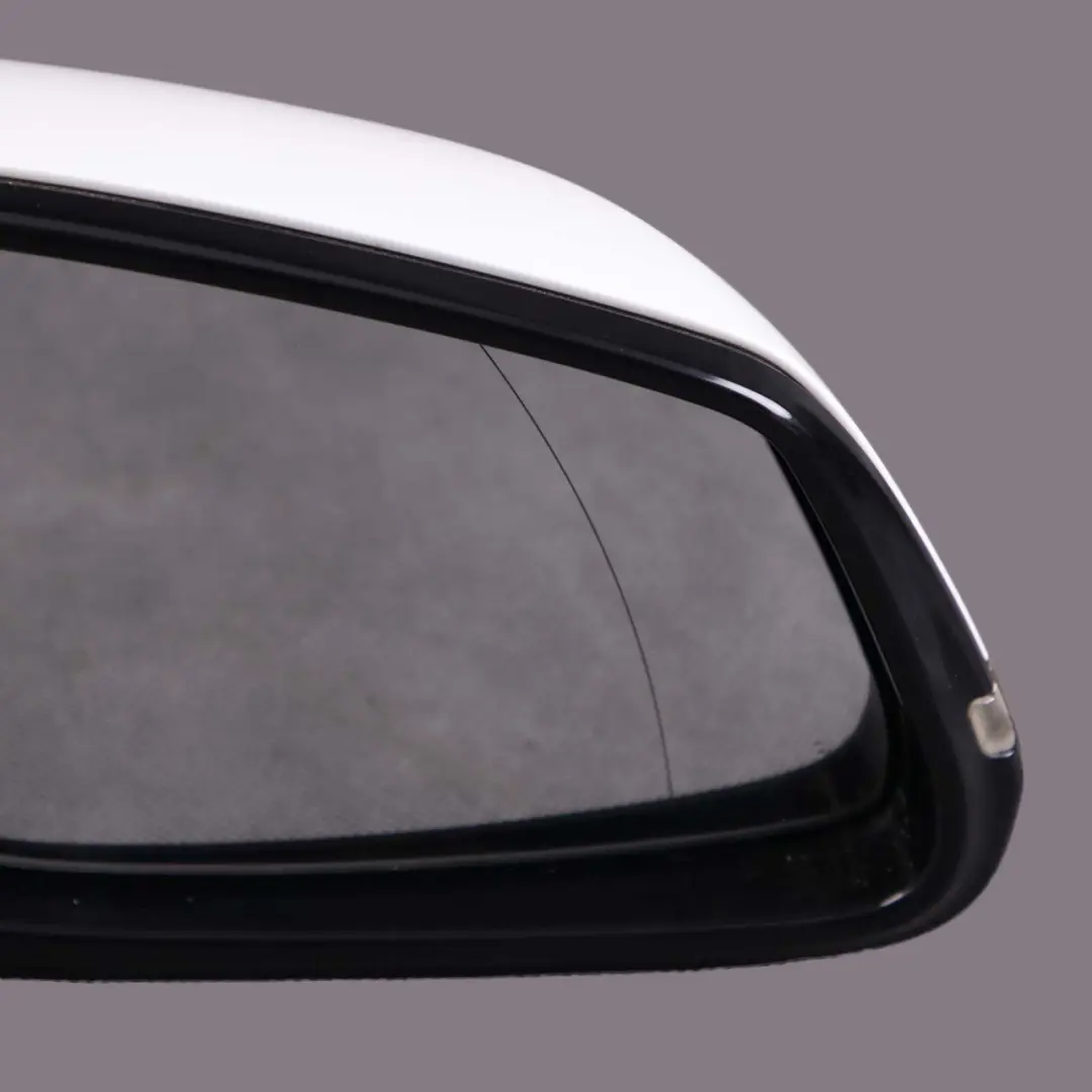 BMW 1 2 Series F21 F22 1 Right Wing Mirror High Gloss Alpinweiss Alpine White - SKU rhd-7268600-AW1 - Part number 7268600
