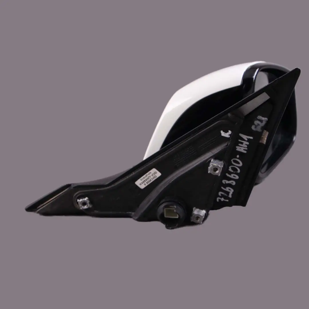 Right Wing Mirror High Gloss Alpinweiss Alpine White to BMW 1 2 Series F21 F22 1 with Part number 7268600 BMW 1 2 Series F21 F22 1 Right Wing Mirror High Gloss Alpinweiss Alpine White - SKU rhd-7268600-AW1 - Part number 7268600