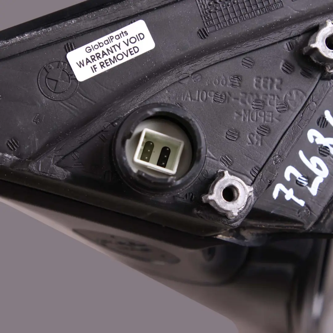 Right Wing Mirror High Gloss Alpinweiss Alpine White to BMW 1 2 Series F21 F22 1 with Part number 7268600 BMW 1 2 Series F21 F22 1 Right Wing Mirror High Gloss Alpinweiss Alpine White - SKU rhd-7268600-AW1 - Part number 7268600