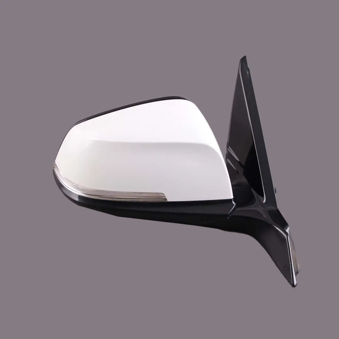 BMW 1 2 Series F21 F22 1 Right Wing Mirror High Gloss Alpinweiss Alpine White - SKU rhd-7268600-AW1 - Part number 7268600
