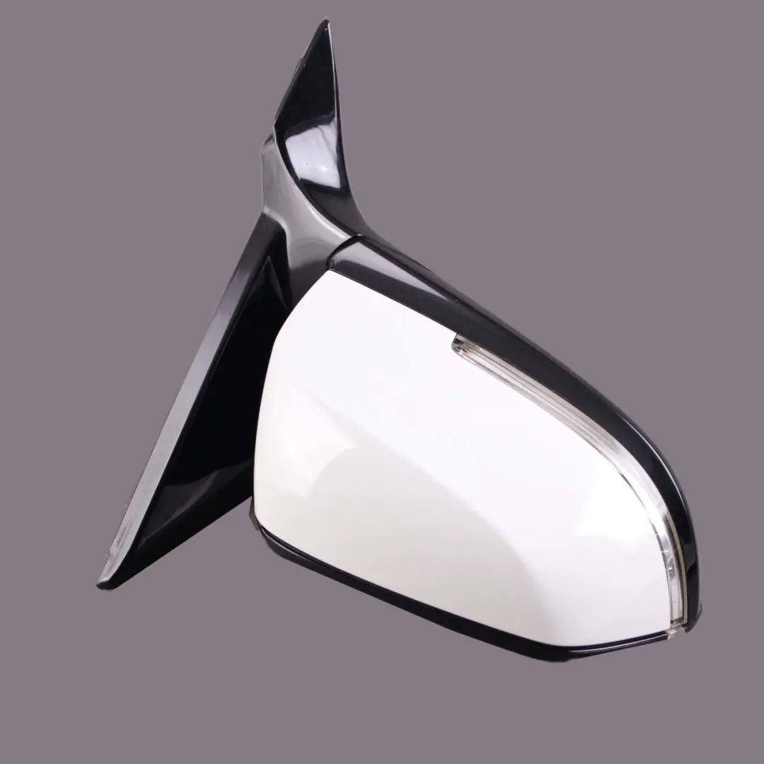 BMW 1 2 Series F21 F22 1 Right Wing Mirror High Gloss Alpinweiss Alpine White - SKU rhd-7268600-AW1 - Part number 7268600
