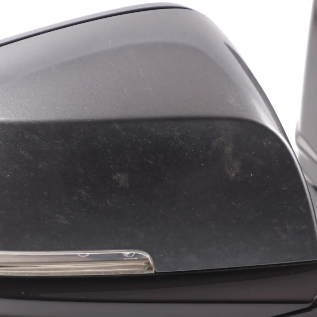  Wing Mirror BMW F21 F22 Right O/S High Gloss Heated Mineral Grey - B39 6 Pins - SKU rhd-7268600-MG - Part number 7268600
