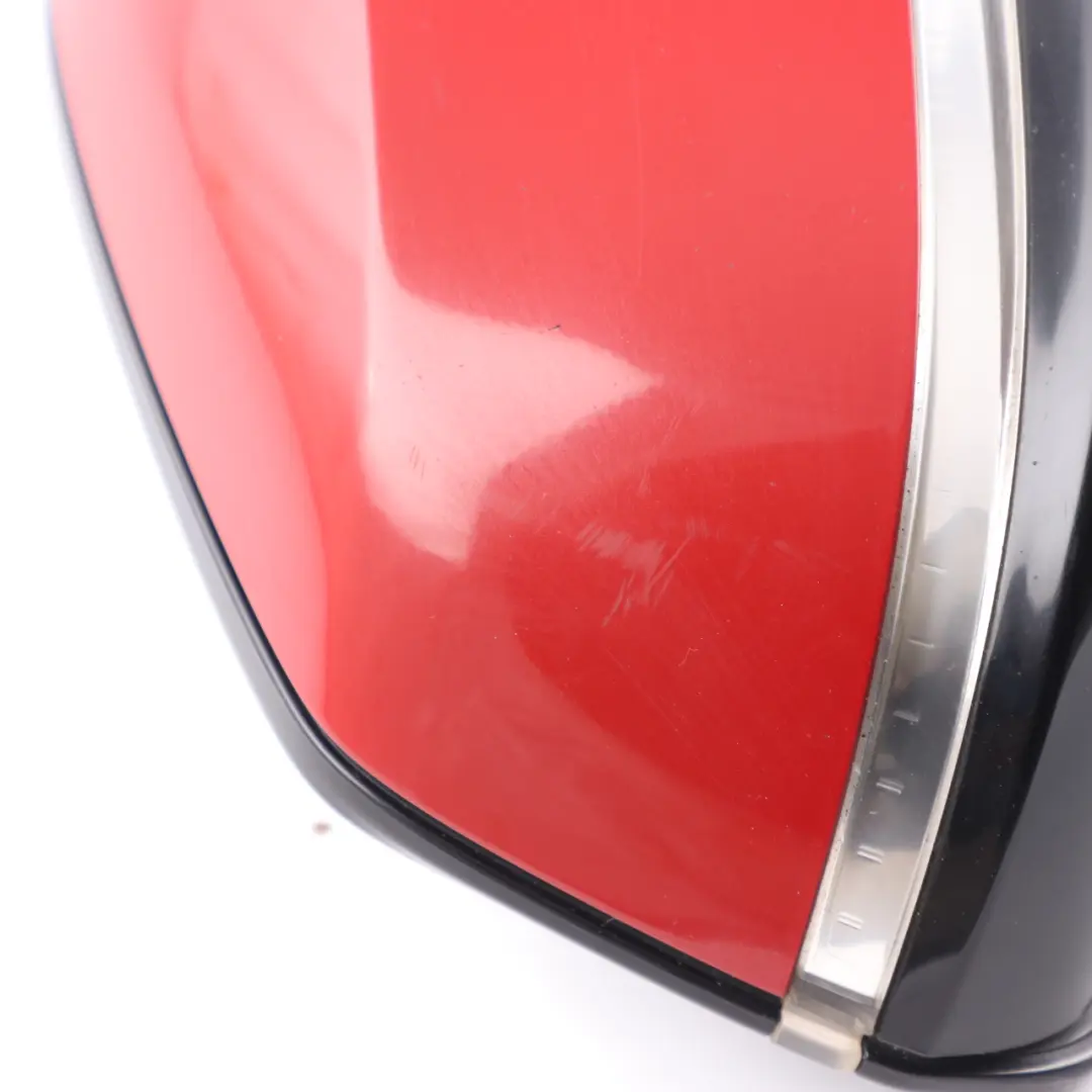 BMW F21 F22 F87 Wing Mirror Right O/S Heated Shadow Line Melbourne Red - A75 - SKU rhd-7268600-MRT - Part number 7268600