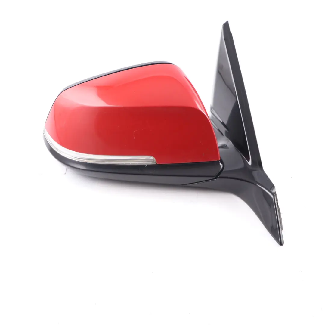 BMW F21 F22 F87 Wing Mirror Right O/S Heated Shadow Line Melbourne Red - A75 - SKU rhd-7268600-MRT - Part number 7268600