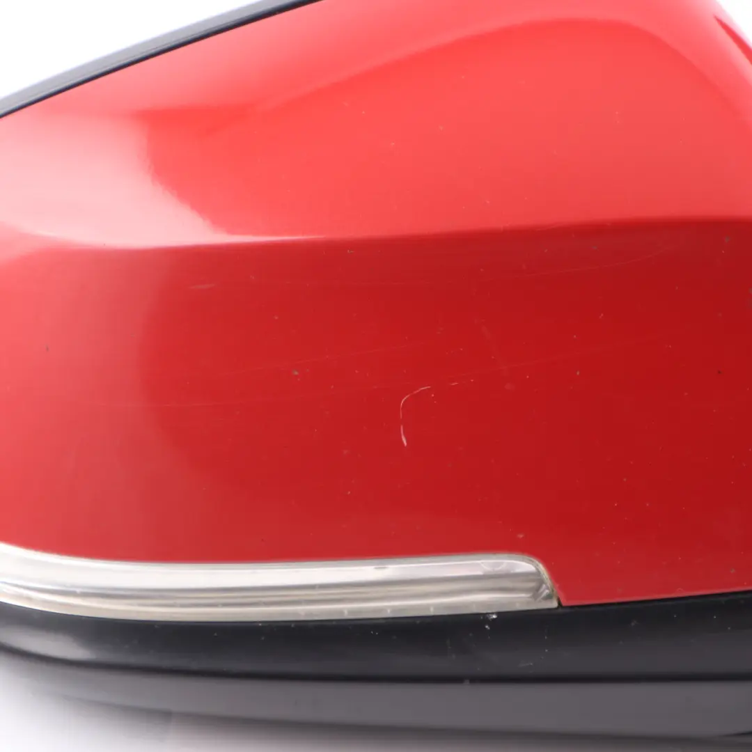 BMW F21 F22 F87 Wing Mirror Right O/S Heated Shadow Line Melbourne Red - A75 - SKU rhd-7268600-MRT - Part number 7268600