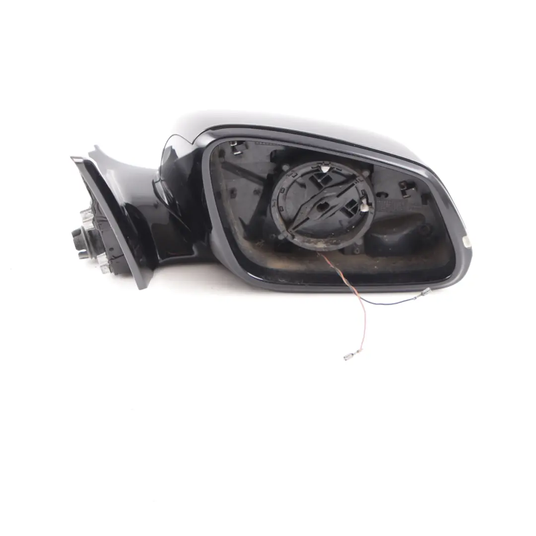 BMW F21 F22 Right Wing Mirror O/S High Gloss Schwarz 2 Black - 668 - SKU rhd-7268600-SCH - Part number 7268600