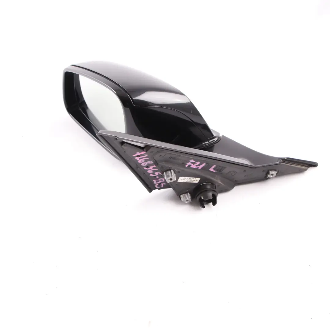  Wing Mirror BMW F21 F22 Auto Dip High Gloss Left N/S Black Sapphire Metallic - SKU rhd-7268635-BS - Part number 7268635