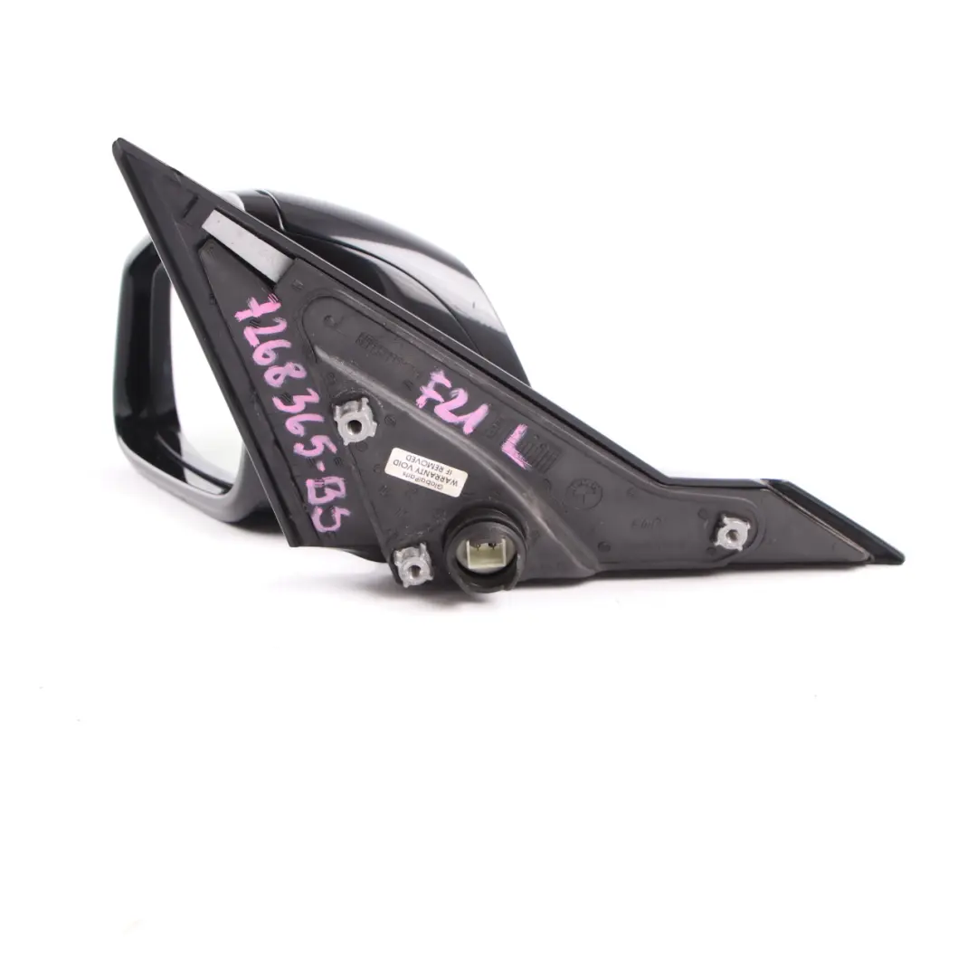  Wing Mirror BMW F21 F22 Auto Dip High Gloss Left N/S Black Sapphire Metallic - SKU rhd-7268635-BS - Part number 7268635