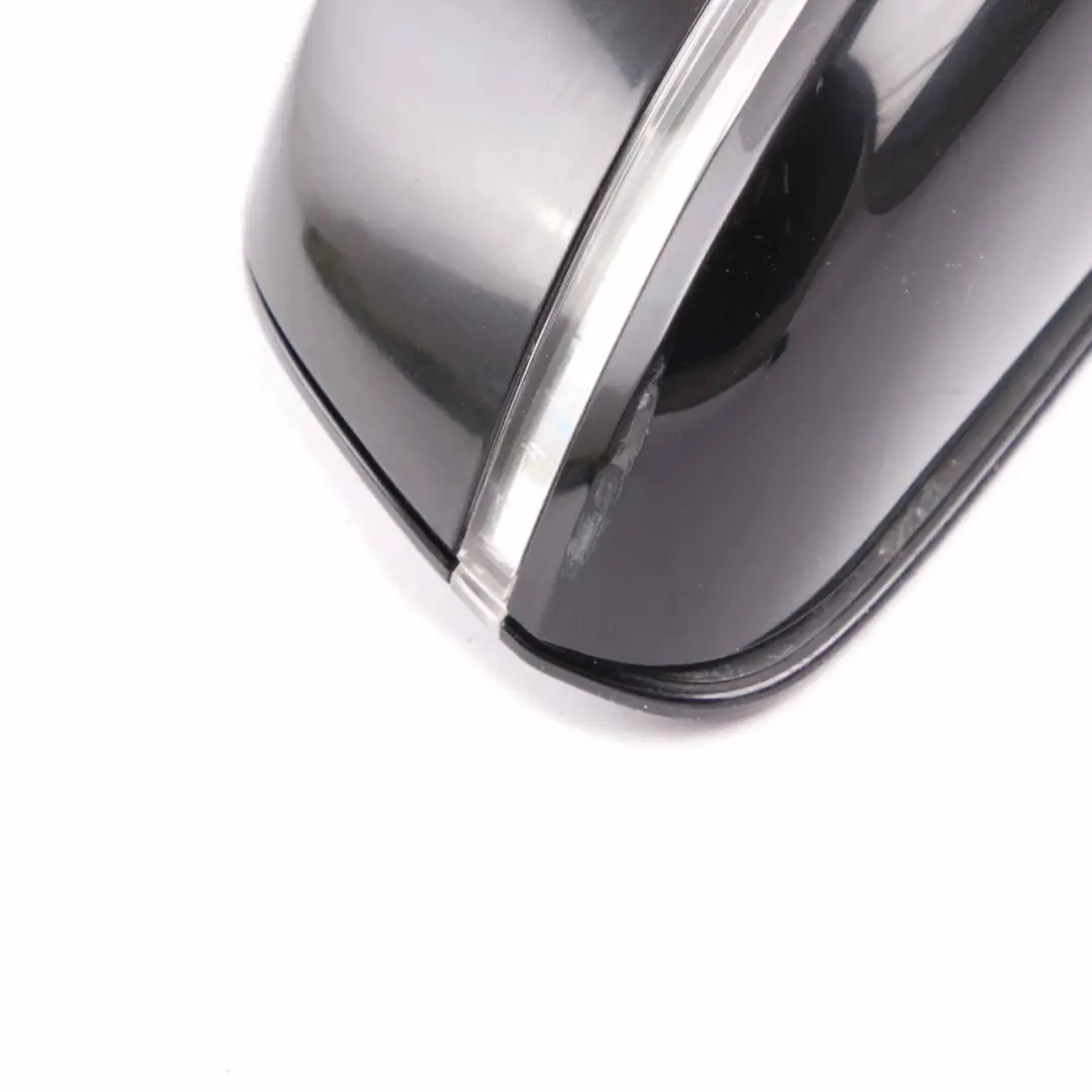  Wing Mirror BMW F21 F22 Auto Dip High Gloss Right O/S Black Sapphire Metallic - SKU rhd-7268636-BS - Part number 7268636