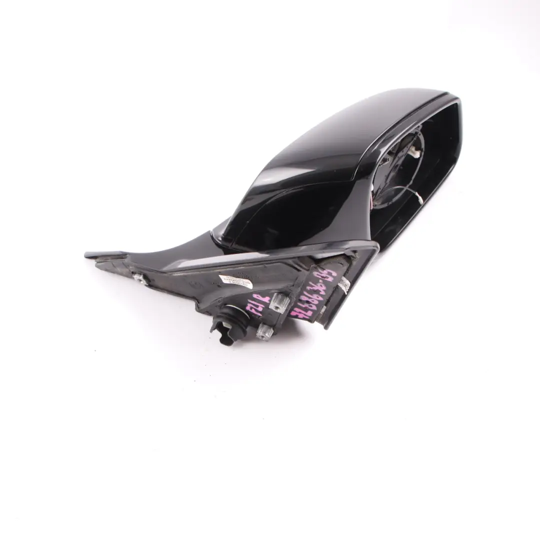  Wing Mirror BMW F21 F22 Auto Dip High Gloss Right O/S Black Sapphire Metallic - SKU rhd-7268636-BS - Part number 7268636