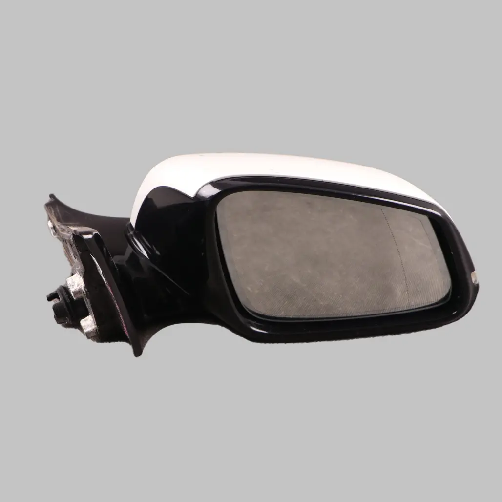 Wing Mirror BMW F21 F22 Right O/S Heated Auto Dip High Gloss Mineral White -A96