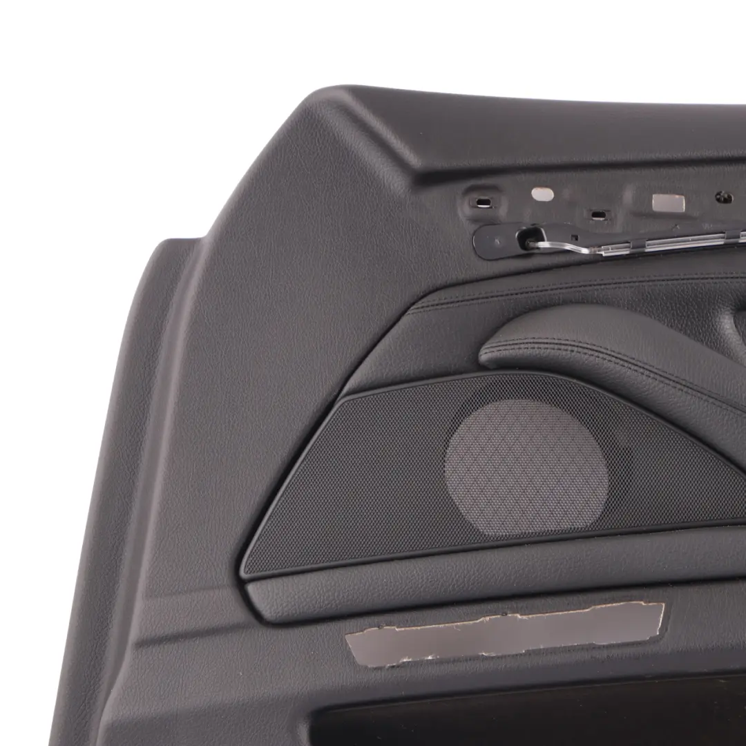 Door Card Front Right O/S Lining Panel Black Leather to BMW F10 F11 with Part number 7273048 BMW F10 F11 Door Card Front Right O/S Lining Panel Black Leather - SKU rhd-7273048-1 - Part number 7273048