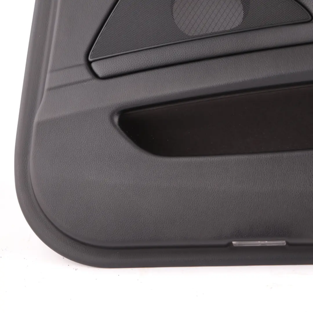 Front Right O/S Door Card Lining Panel Black Leather to BMW 5 Series F10 F11 with Part number 7273048 BMW 5 Series F10 F11 Front Right O/S Door Card Lining Panel Black Leather - SKU rhd-7273048 - Part number 7273048