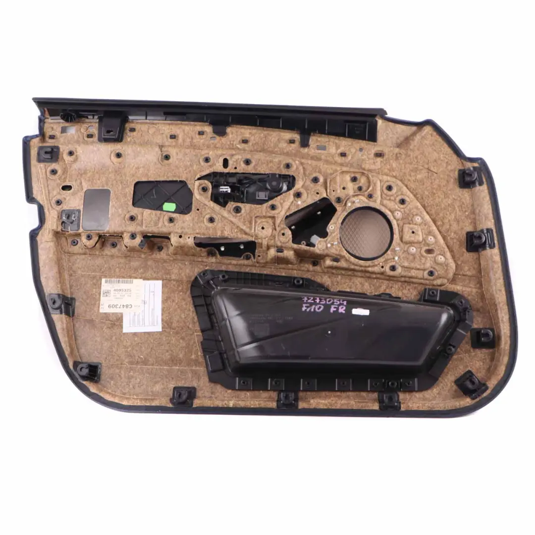 Front Right O/S Door Card Lining Panel Leather Oyster to BMW F10 F11 with Part number 7273054 BMW F10 F11 Front Right O/S Door Card Lining Panel Leather Oyster - SKU rhd-7273054 - Part number 7273054