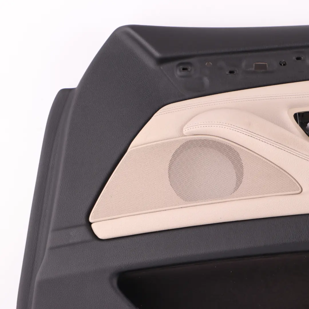 Front Right O/S Door Card Lining Panel Leather Oyster to BMW F10 F11 with Part number 7273054 BMW F10 F11 Front Right O/S Door Card Lining Panel Leather Oyster - SKU rhd-7273054 - Part number 7273054