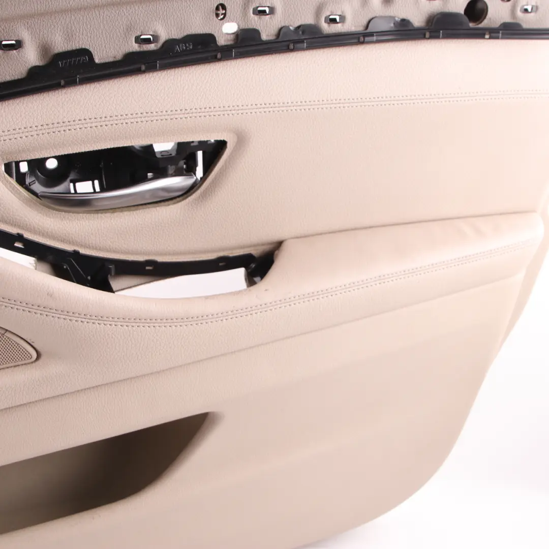 BMW F10 F11 Door Card Front Right O/S Lining Panel Leather Dakota Oyster - SKU rhd-7273056-1 - Part number 7273056