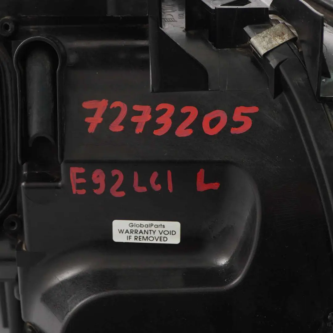 Headlamp BMW E92 E93 LCI Bi-Xenon Headlight Lamp Left N/S to with Part number 7273205 Headlamp BMW E92 E93 LCI Bi-Xenon Headlight Lamp Left N/S - SKU rhd-7273205 - Part number 7273205