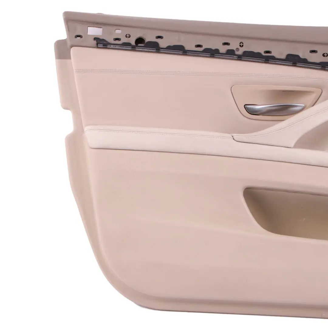 BMW F10 F11 Door Card Front Left N/S Lining Panel Leather Dakota Oyster - SKU rhd-7273361-1 - Part number 7273361