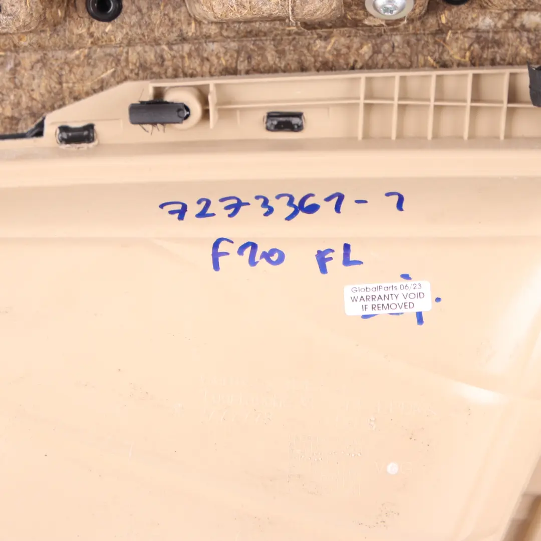 BMW F10 F11 Door Card Front Left N/S Lining Panel Leather Dakota Oyster - SKU rhd-7273361-1 - Part number 7273361