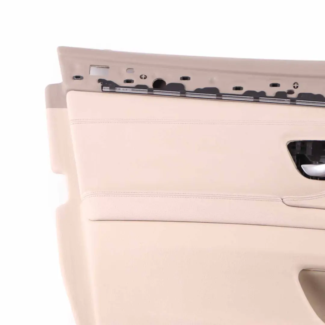 BMW F10 F11 Door Card Front Left N/S Lining Panel Leather Dakota Oyster - SKU rhd-7273361-1 - Part number 7273361