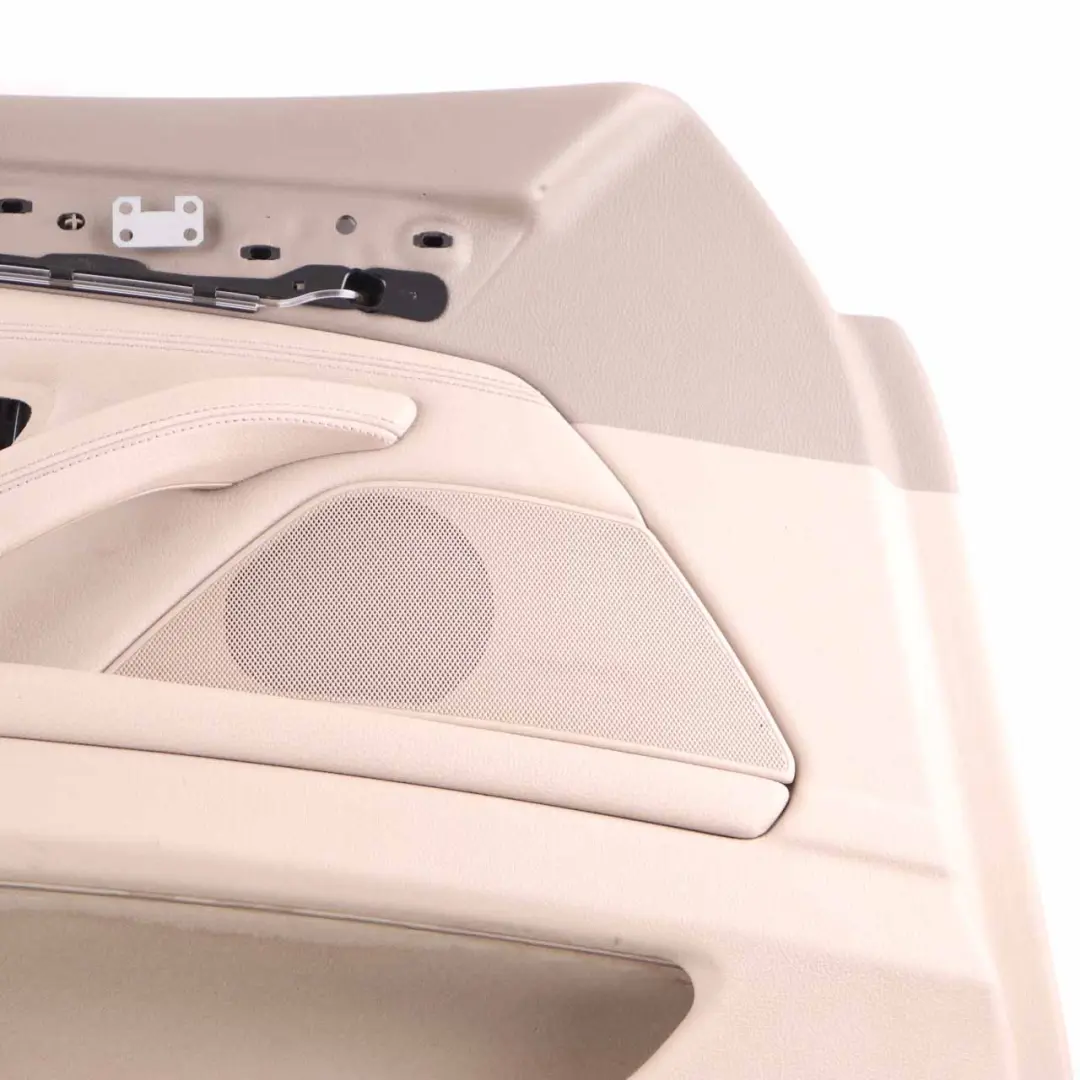 Door Card Front Left N/S Lining Panel Leather Dakota Oyster to BMW F10 F11 with Part number 7273361 BMW F10 F11 Door Card Front Left N/S Lining Panel Leather Dakota Oyster - SKU rhd-7273361-1 - Part number 7273361