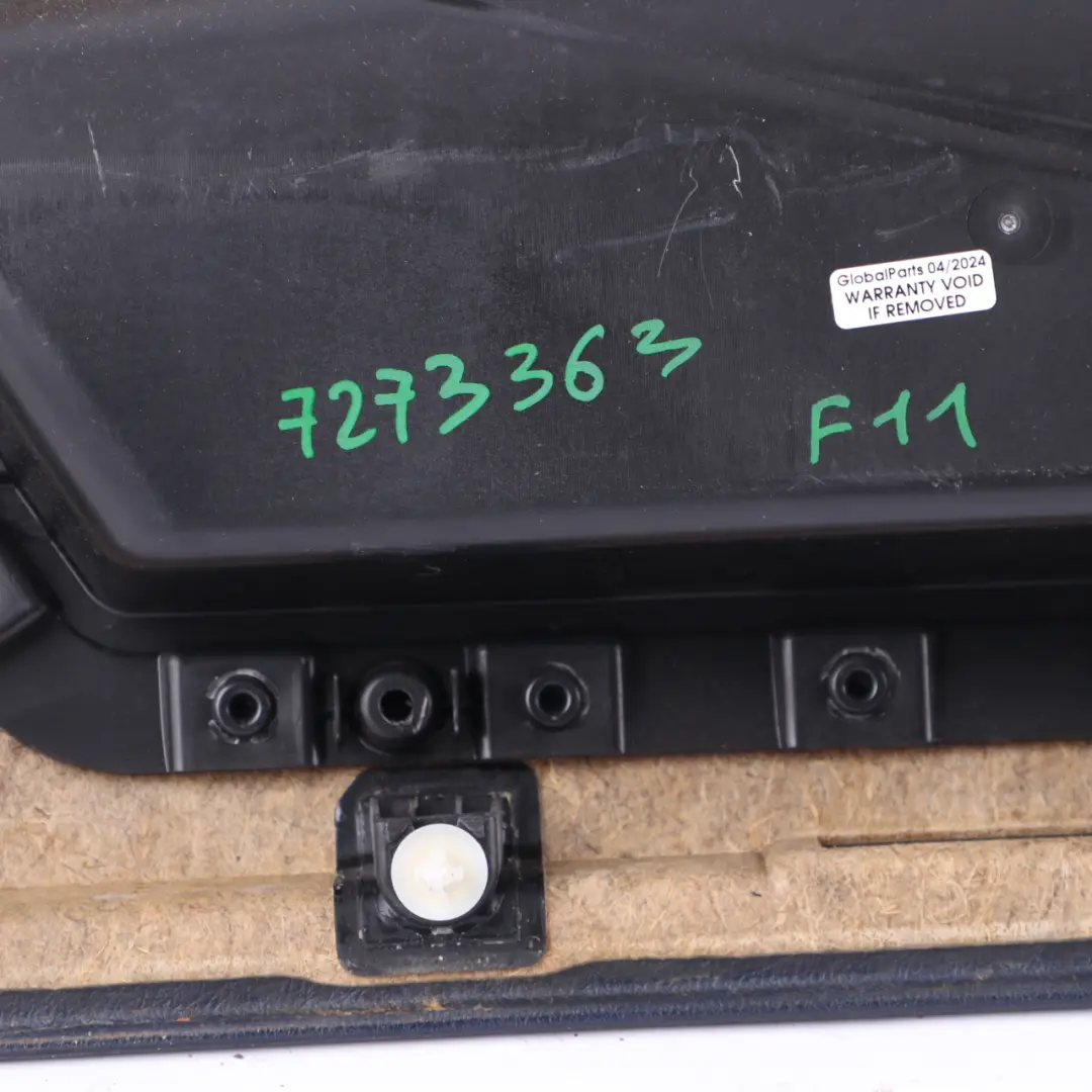 Door Card Front Left N/S Lining Panel Leather Cinnamon Brown to BMW F10 F11 with Part number 7273363 BMW F10 F11 Door Card Front Left N/S Lining Panel Leather Cinnamon Brown - SKU rhd-7273363 - Part number 7273363