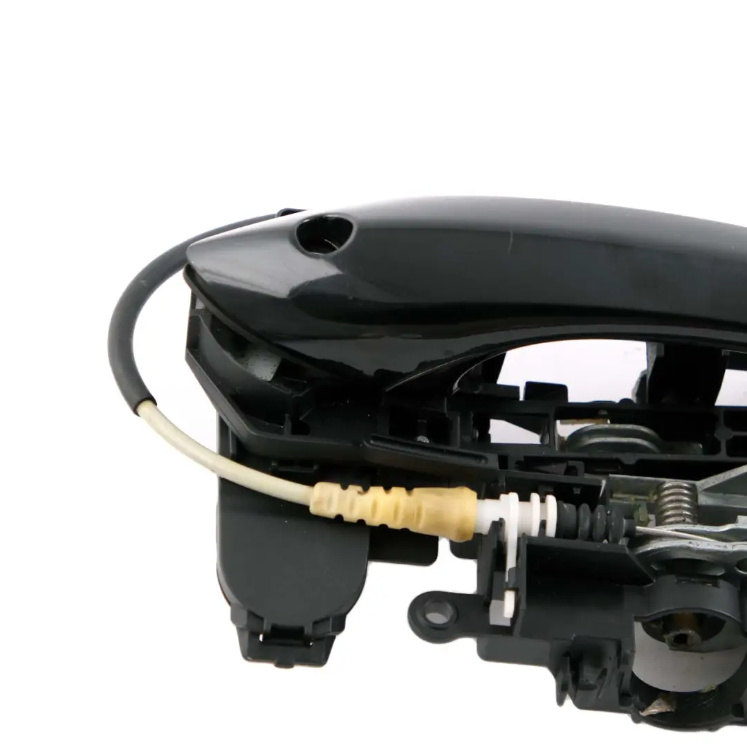 BMW 5 Series F10 F11 Complete Front Right Grab Handle O/S Schwarz 2 Black 668 - SKU rhd-7276244-SCH - Part number 7276244