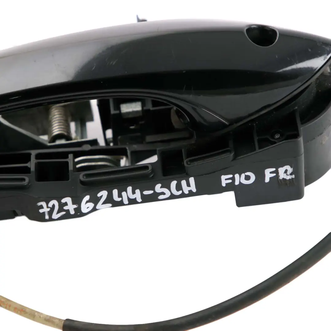 Complete Front Right Grab Handle O/S Schwarz 2 Black 668 to BMW 5 Series F10 F11 with Part number 7276244 BMW 5 Series F10 F11 Complete Front Right Grab Handle O/S Schwarz 2 Black 668 - SKU rhd-7276244-SCH - Part number 7276244