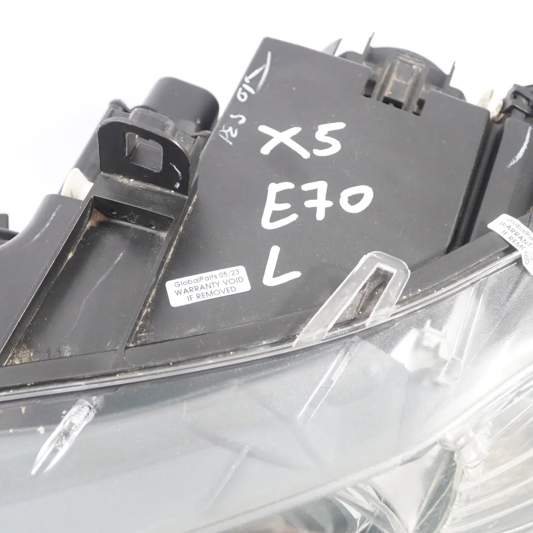 Headlamp Left BMW X5 E70 Headlight Front Light Lamp N/S 7158931 to with Part number 7278047 Headlamp Left BMW X5 E70 Headlight Front Light Lamp N/S 7158931 - SKU rhd-7278047-2 - Part number 7278047