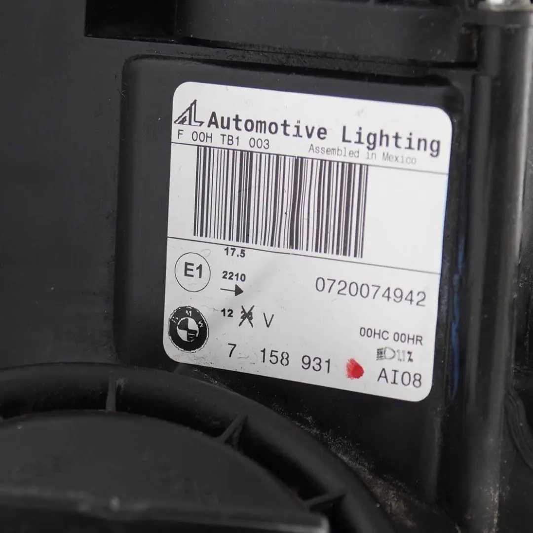  Headlamp Left BMW X5 E70 Headlight Front Light Lamp N/S 7158931 - SKU rhd-7278047 - Part number 7278047