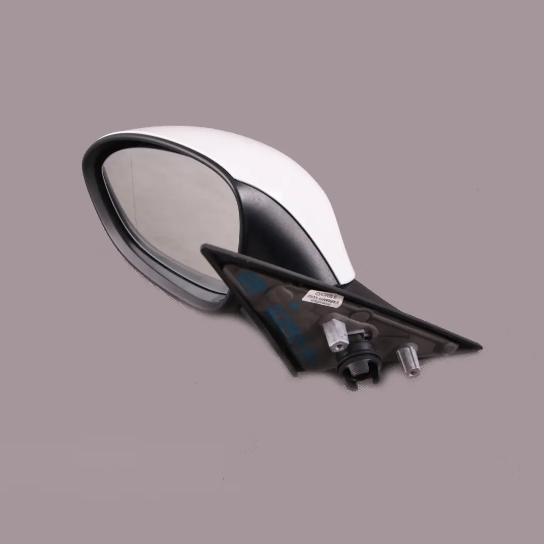 Door Wing Mirror BMW Z4 E89 Left Heated Auto Dip N/S Alpinweiss Alpine White 300 to with Part number 7281985 Door Wing Mirror BMW Z4 E89 Left Heated Auto Dip N/S Alpinweiss Alpine White 300 - SKU rhd-7281985-AW - Part number 7281985