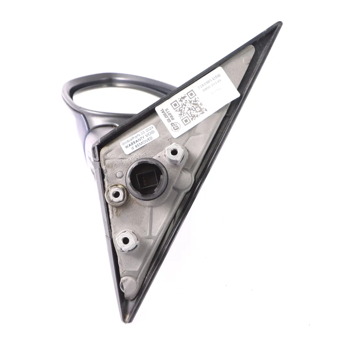 Wing Mirror Door Left N/S Heated Auto Dip 3 Pins Deep Sea Blue - A76 to BMW Z4 E89 with Part number 7281985 BMW Z4 E89 Wing Mirror Door Left N/S Heated Auto Dip 3 Pins Deep Sea Blue - A76 - SKU rhd-7281985-DSB - Part number 7281985