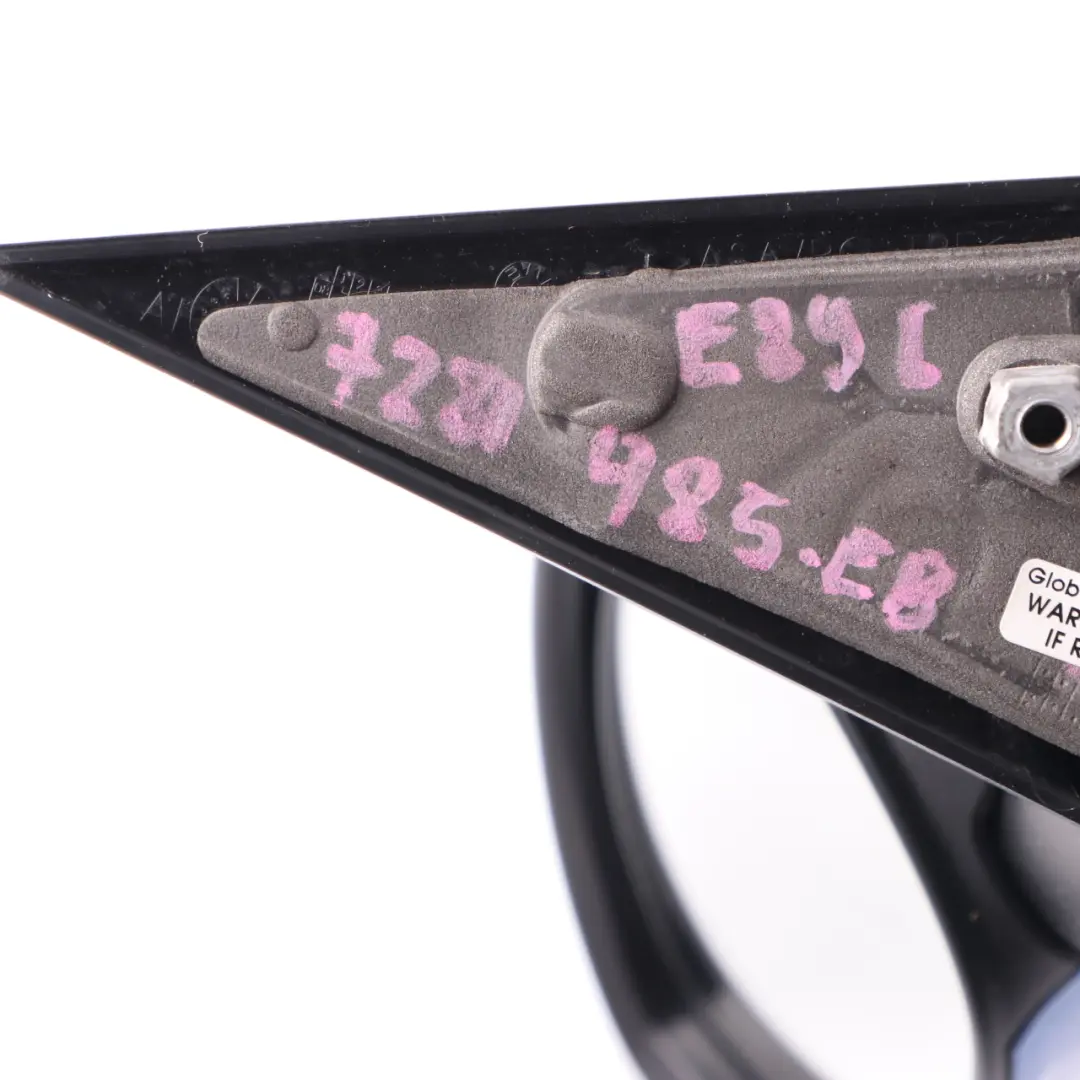 Wing Mirror Door Left N/S Heated Auto Dip 3 Pins Estoril Blue - B45 to BMW Z4 E89 with Part number 7281985 BMW Z4 E89 Wing Mirror Door Left N/S Heated Auto Dip 3 Pins Estoril Blue - B45 - SKU rhd-7281985-EB - Part number 7281985