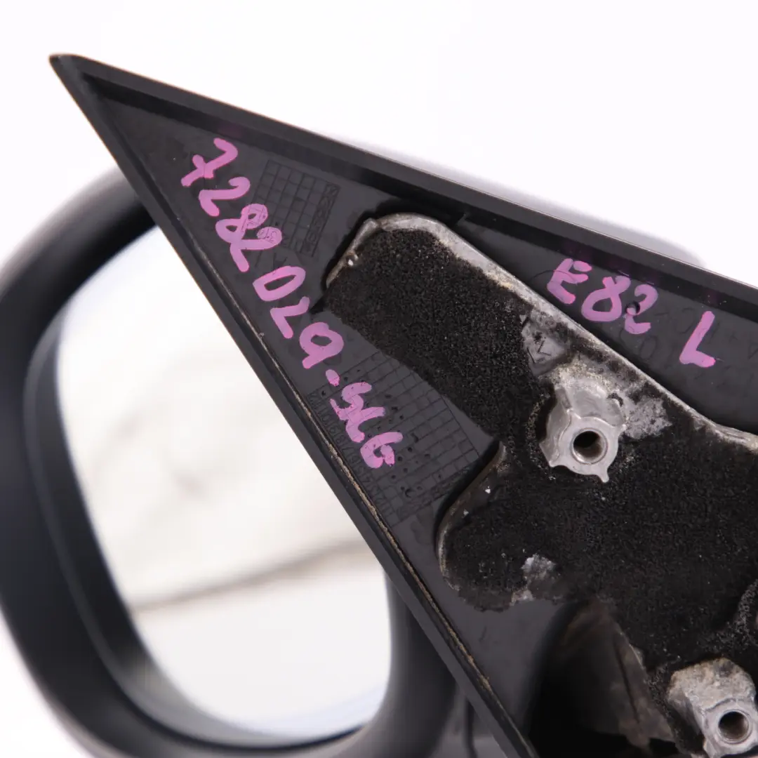 Wing Mirror BMW E81 E82 E88 Auto Dip Left Door Spacegrau Metallic Space Grey A52 to with Part number 7282029 Wing Mirror BMW E81 E82 E88 Auto Dip Left Door Spacegrau Metallic Space Grey A52 - SKU rhd-7282029-SCG - Part number 7282029