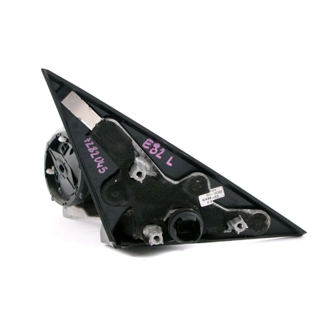 Fold High Gloss Shadowline Heated Left Wing Mirror N/S to BMW E82 M Sport Power with Part number 7282045 BMW E82 M Sport Power Fold High Gloss Shadowline Heated Left Wing Mirror N/S - SKU rhd-7282045 - Part number 7282045