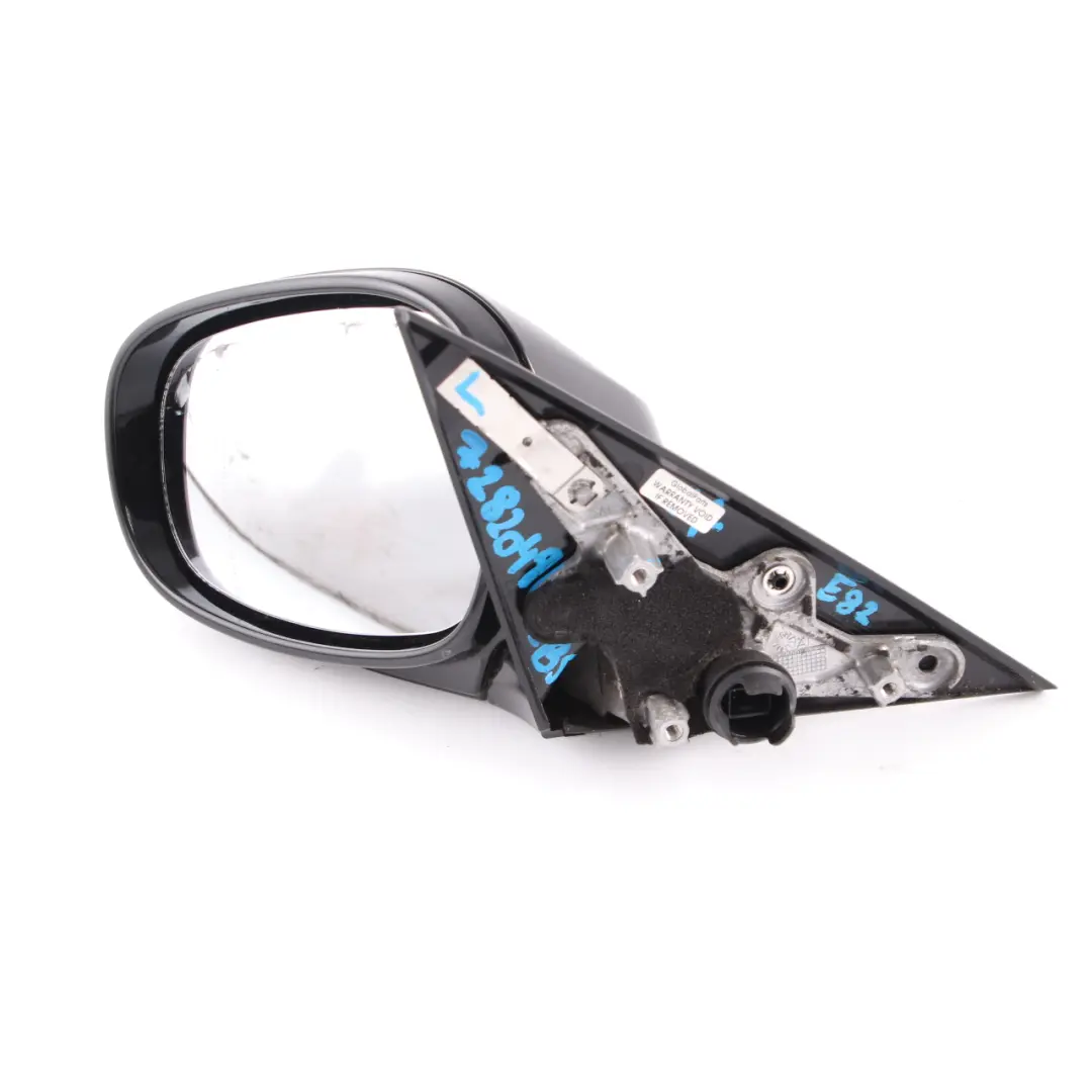 Wing Mirror BMW E81 E82 E88 M Sport Auto Dip Left Black Sapphire Metallic 475 to with Part number 7282049 Wing Mirror BMW E81 E82 E88 M Sport Auto Dip Left Black Sapphire Metallic 475 - SKU rhd-7282049-BS - Part number 7282049