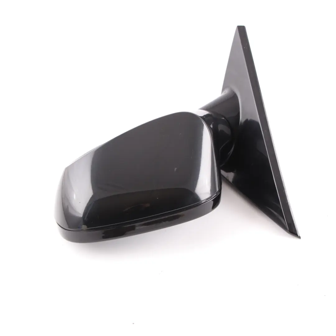 Wing Mirror BMW E81 E82 E88 M Sport Auto Dip Left Black Sapphire Metallic 475 - SKU rhd-7282049-BS - Part number 7282049