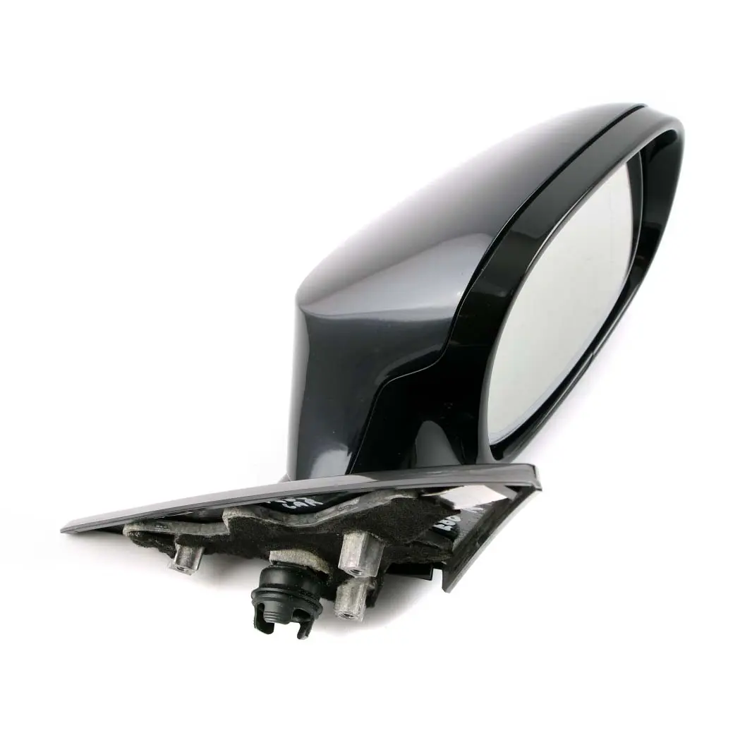 BMW E81 E82 E88 M Sport Auto Dip Right Wing Mirror Carbonschwarz Carbon Black - SKU rhd-7282050-CAR - Part number 7282050