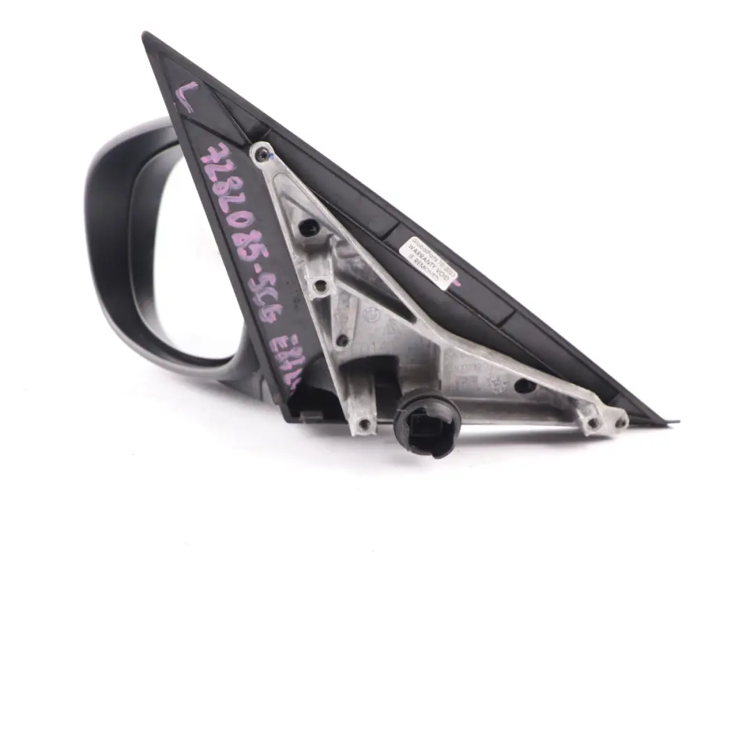 Wing Mirror Power Fold Heated Left N/S Space Grey - A52 3 Pins to BMW E87 LCI with Part number 7282085 BMW E87 LCI Wing Mirror Power Fold Heated Left N/S Space Grey - A52 3 Pins - SKU rhd-7282085-SCG - Part number 7282085